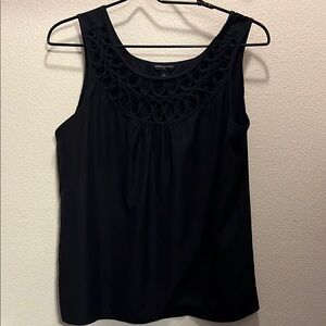 Navy Blue Sleeveless Top